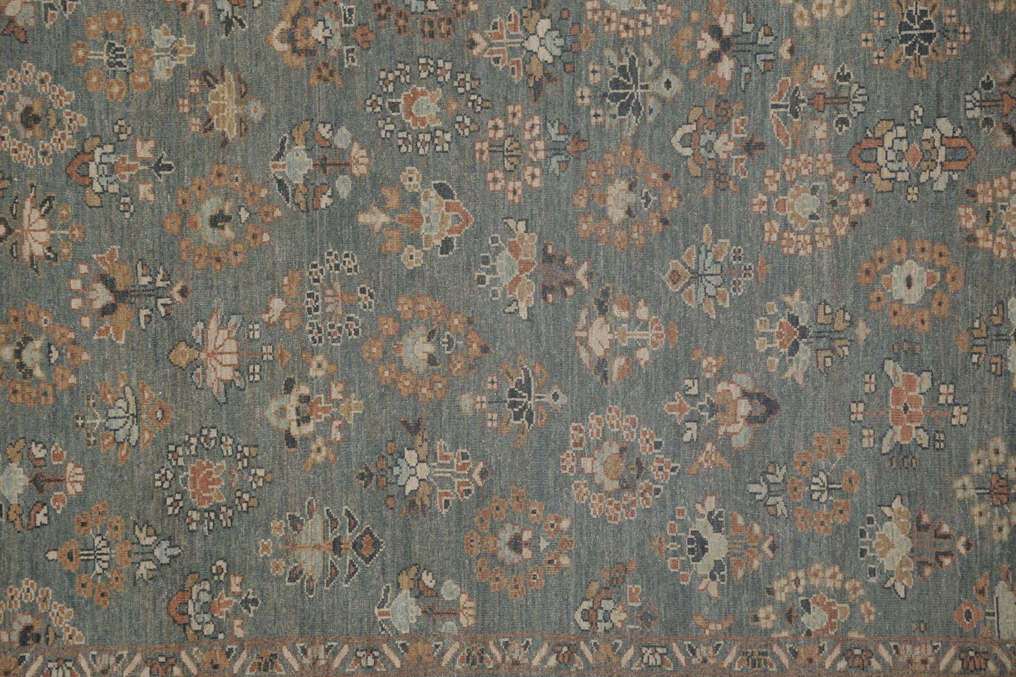 Sultanabad-Teppiche aus Afghanistan - Wolle in Grau mit Muster - 96001 (Persisch) im Angebot