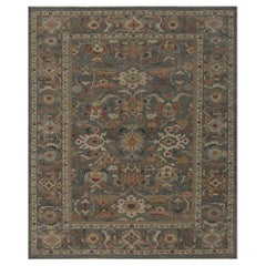 Afghanistan Sultanabad Area Rugs - Wool Gray Design - 96046