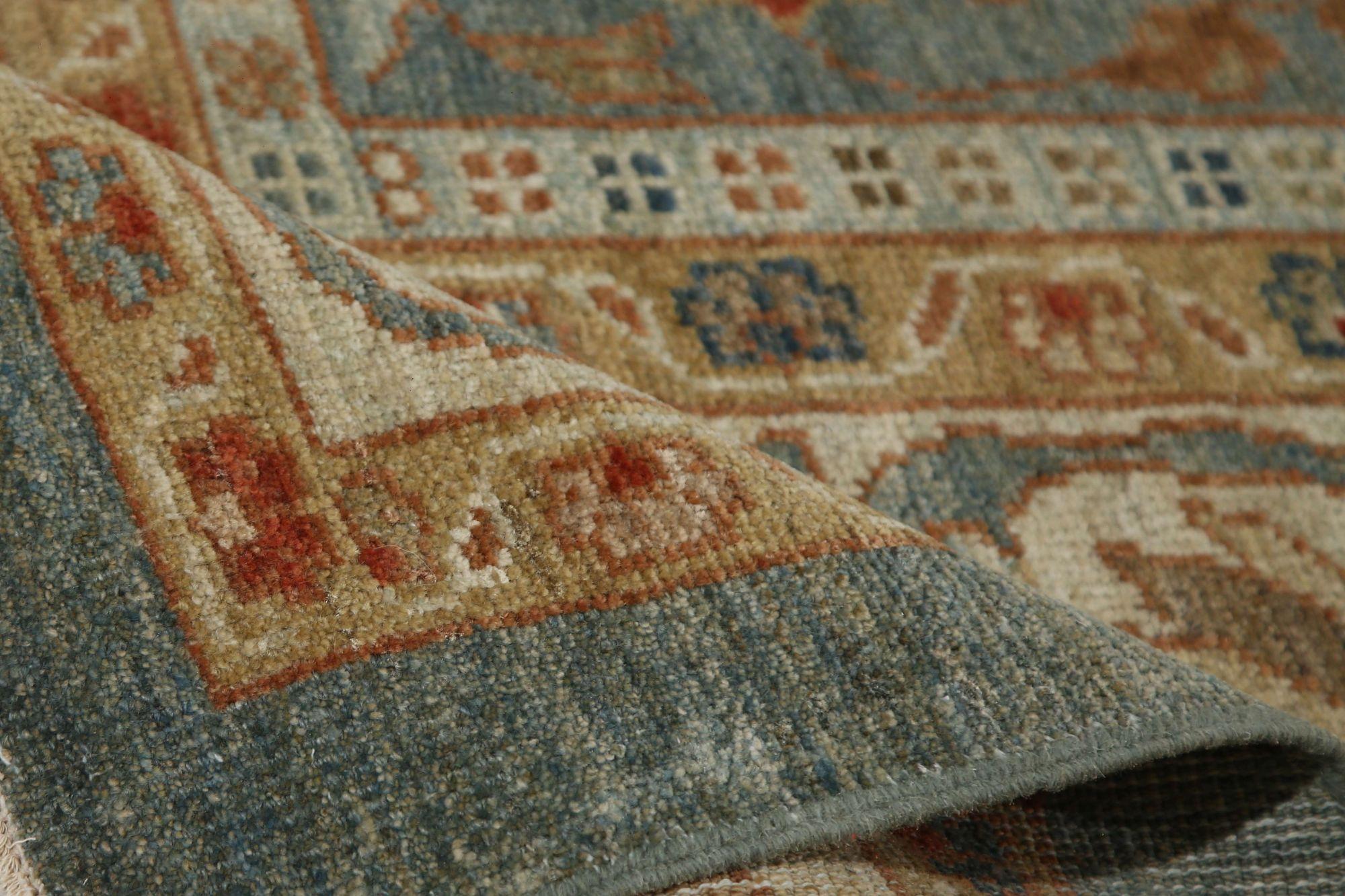 Afghano Tappeti per l'area Afghanistan Sultanabad Rugs - Design Grigio Lana - 96085 in vendita