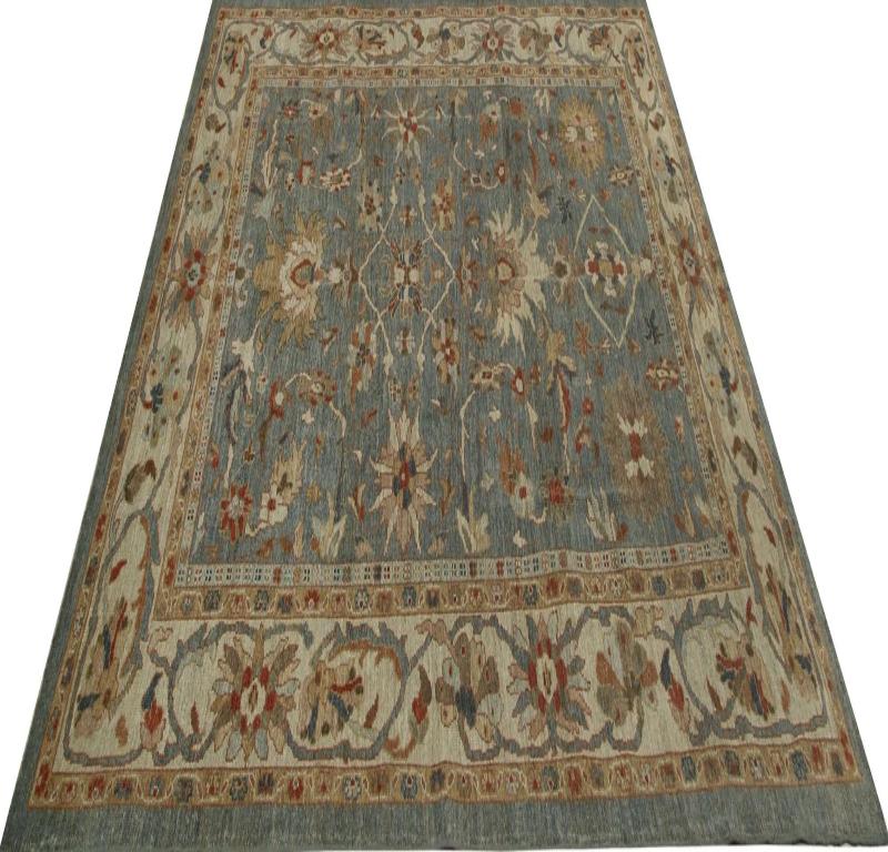 Tappeti per l'area Afghanistan Sultanabad Rugs - Design Grigio Lana - 96085 In condizioni ottime in vendita a Dallas, TX