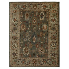 Tapis d'Afghanistan Sultanabad - Design gris en laine - 96092