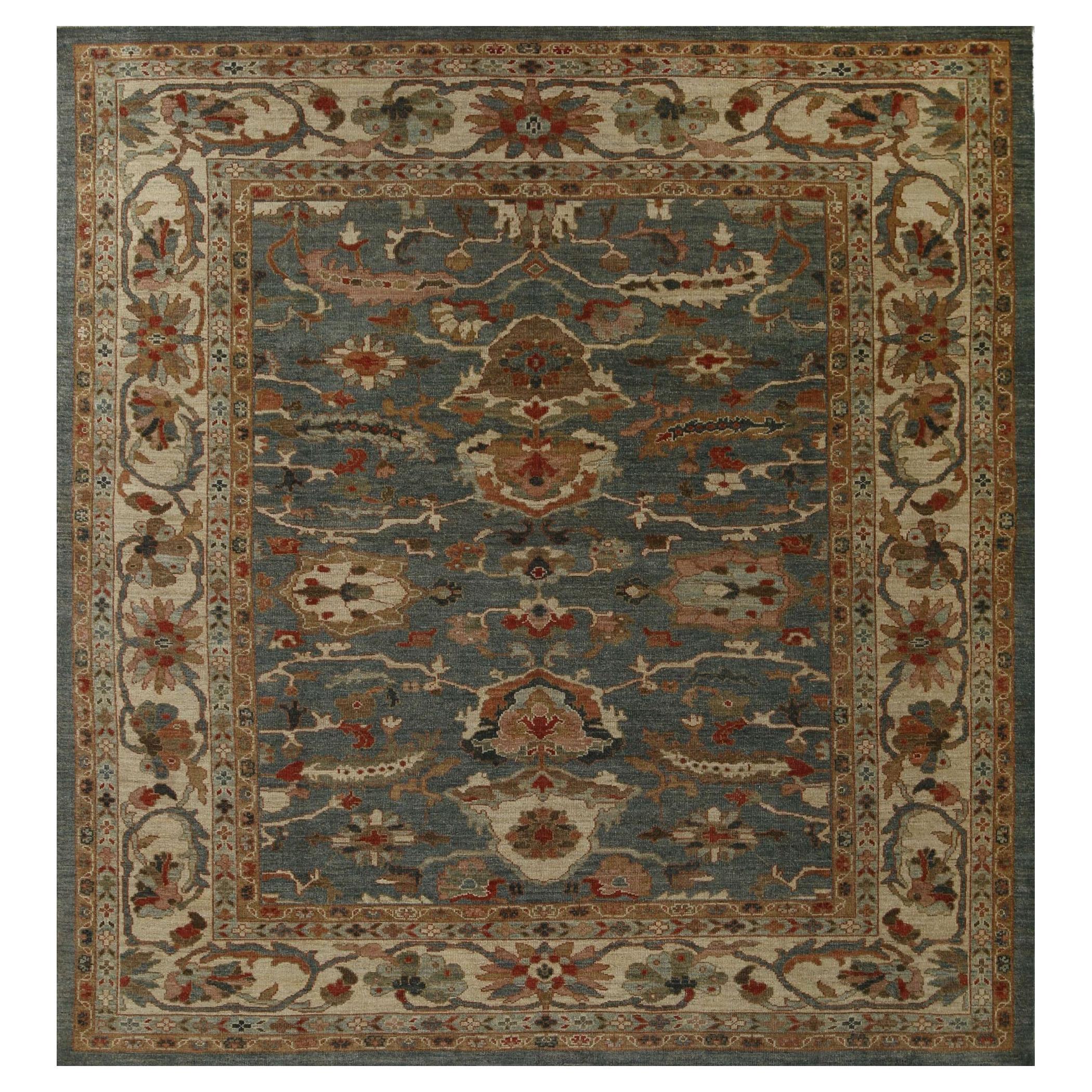 Sultanabad-Teppiche aus Afghanistan - Wolle in Grau mit Muster - 96093