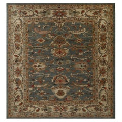 Tapis d'Afghanistan Sultanabad - Design gris en laine - 96093