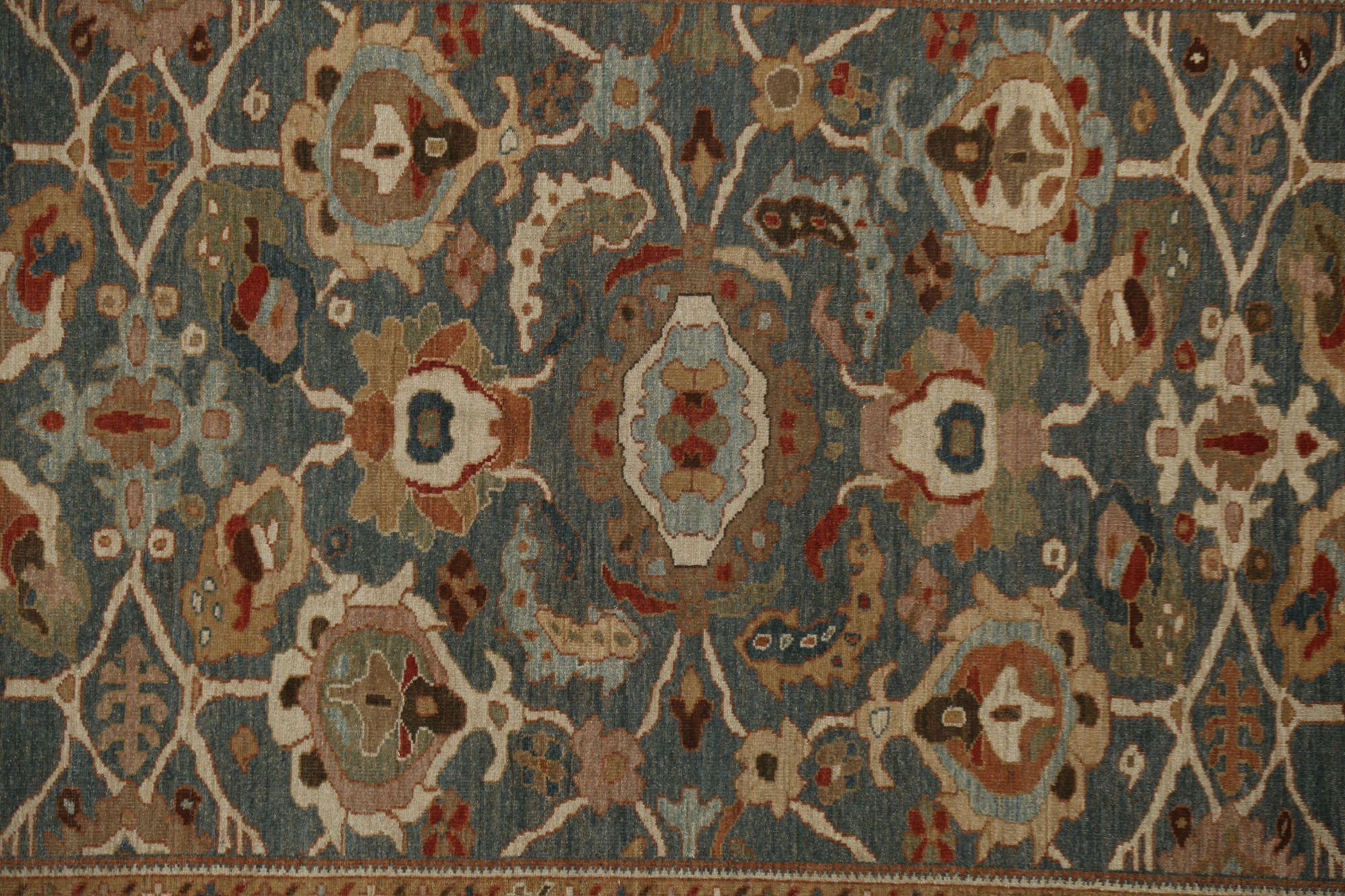 Afghano Tappeti Afghanistan Sultanabad Rugs - Design Grigio Lana - 96151 in vendita