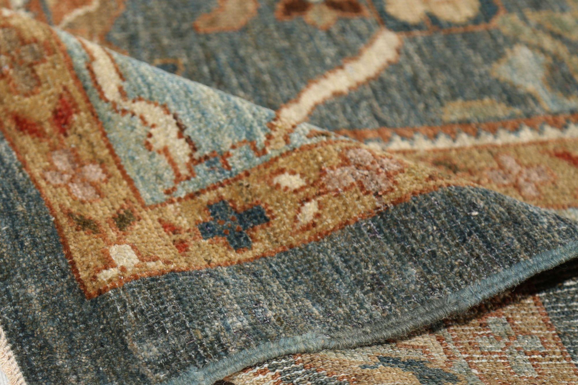 Tappeti Afghanistan Sultanabad Rugs - Design Grigio Lana - 96151 In condizioni ottime in vendita a Dallas, TX