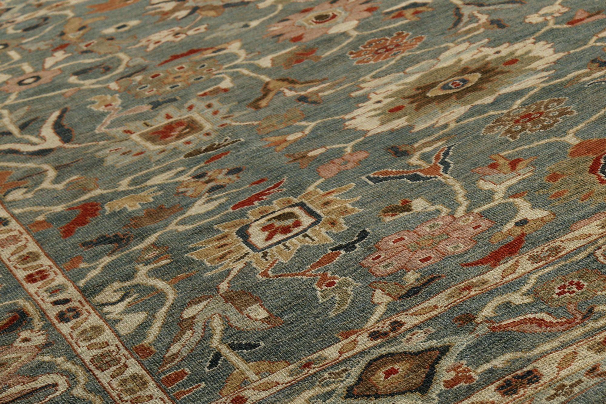 Tribale Tappeti per l'area Afghanistan Sultanabad Rugs - Design Grigio Lana - 96152 in vendita