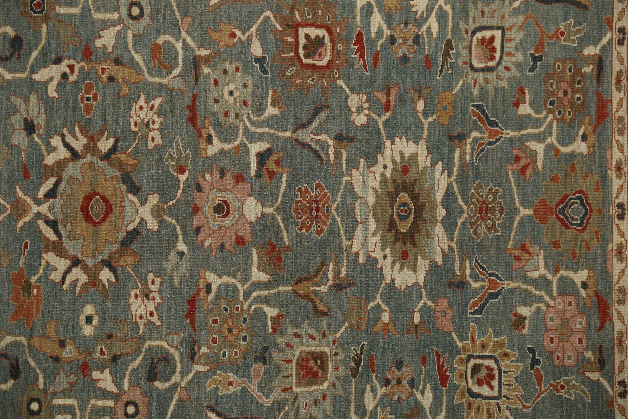 Afghano Tappeti per l'area Afghanistan Sultanabad Rugs - Design Grigio Lana - 96152 in vendita