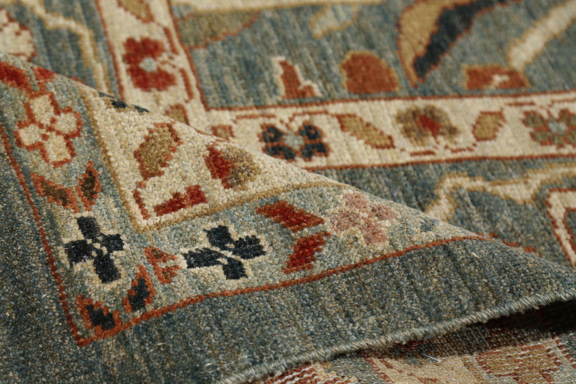 Tappeti per l'area Afghanistan Sultanabad Rugs - Design Grigio Lana - 96152 In condizioni ottime in vendita a Dallas, TX