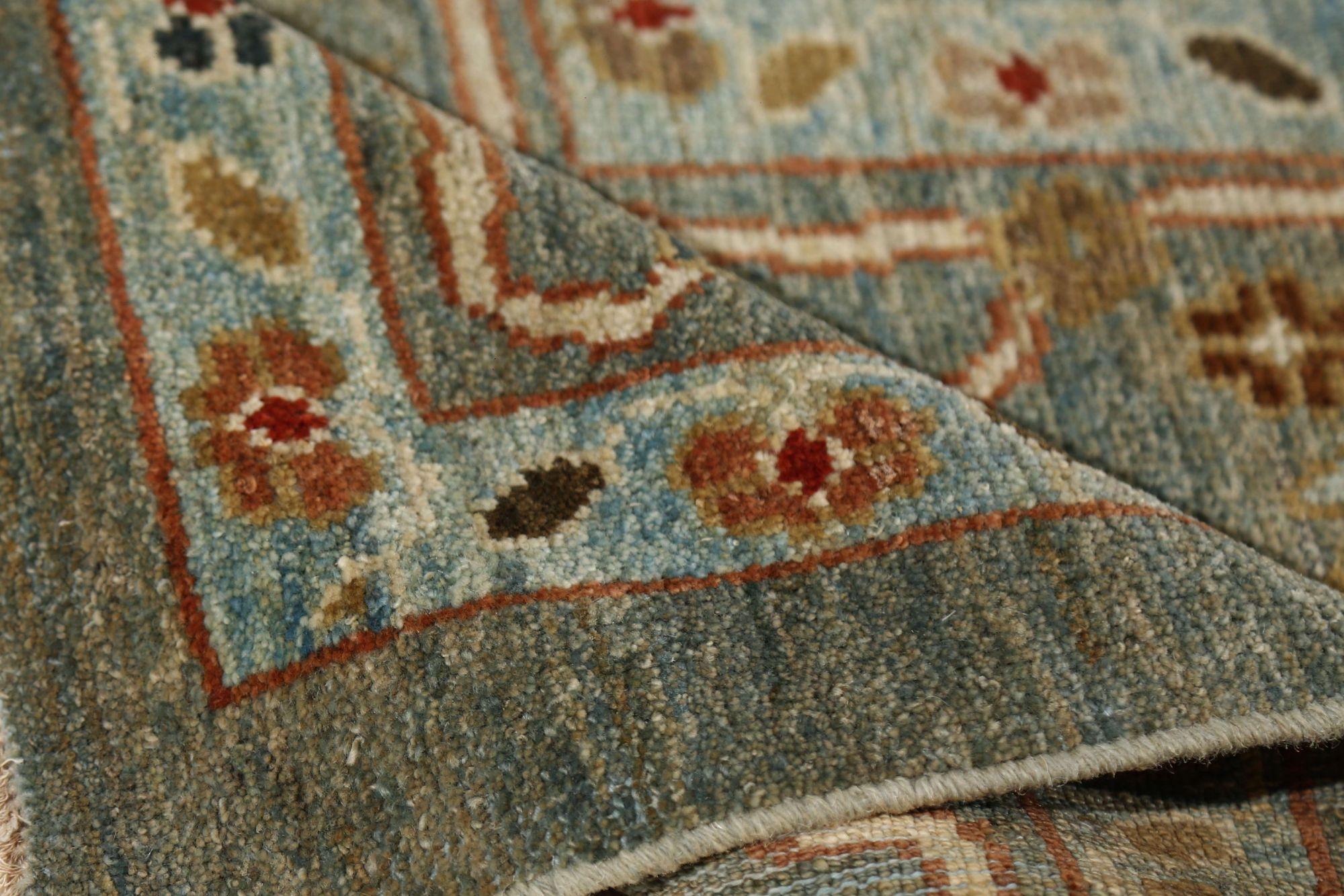 Sultanabad-Teppiche aus Afghanistan - Wolle in Grau mit Muster - 96155 im Zustand „Hervorragend“ im Angebot in Dallas, TX