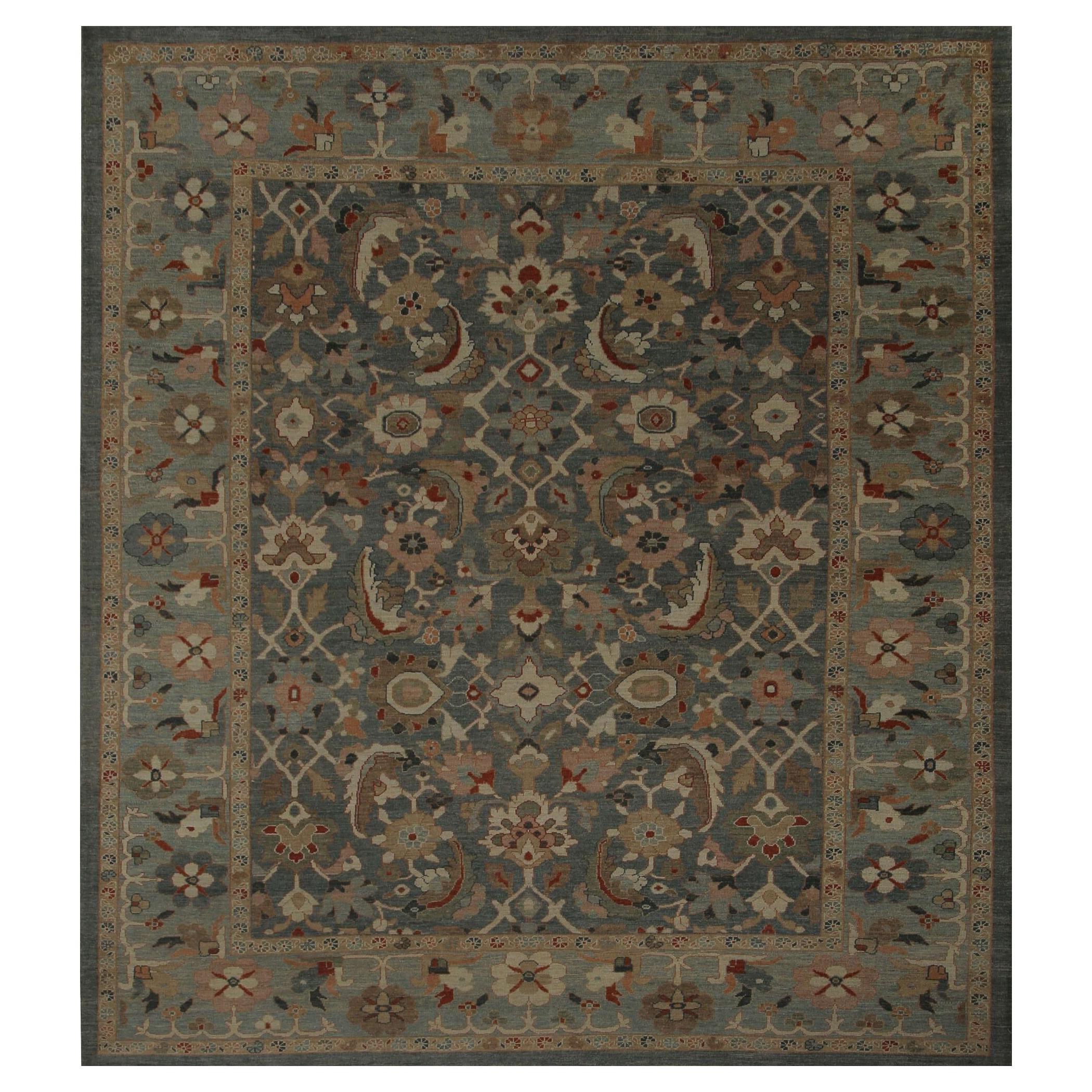 Sultanabad-Teppiche aus Afghanistan - Wolle in Grau mit Muster - 96180