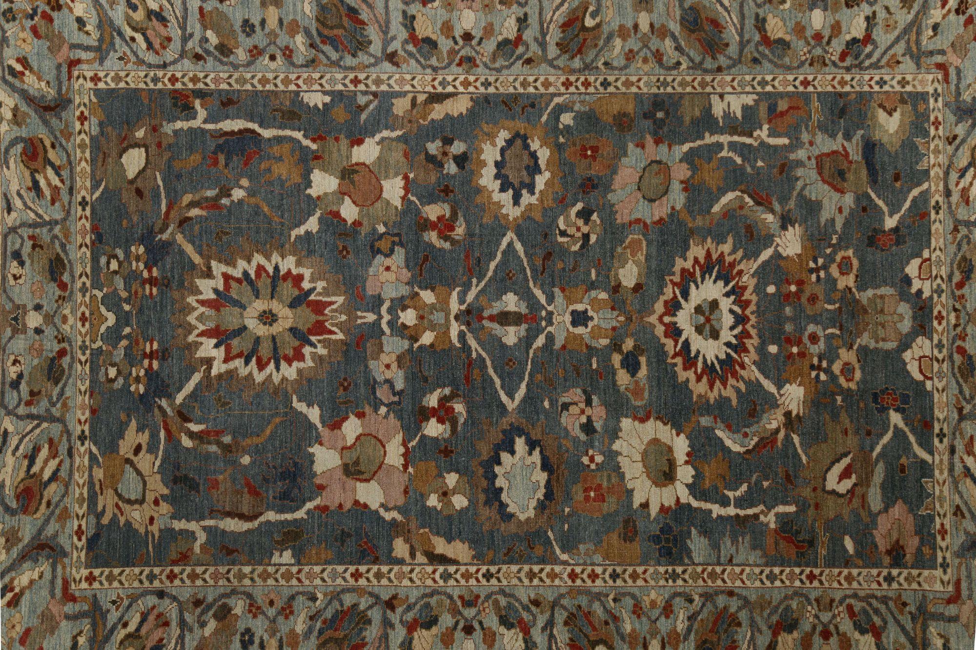 Sultanabad-Teppiche aus Afghanistan - Wolle in Grau mit Muster - 96211 im Zustand „Hervorragend“ im Angebot in Dallas, TX