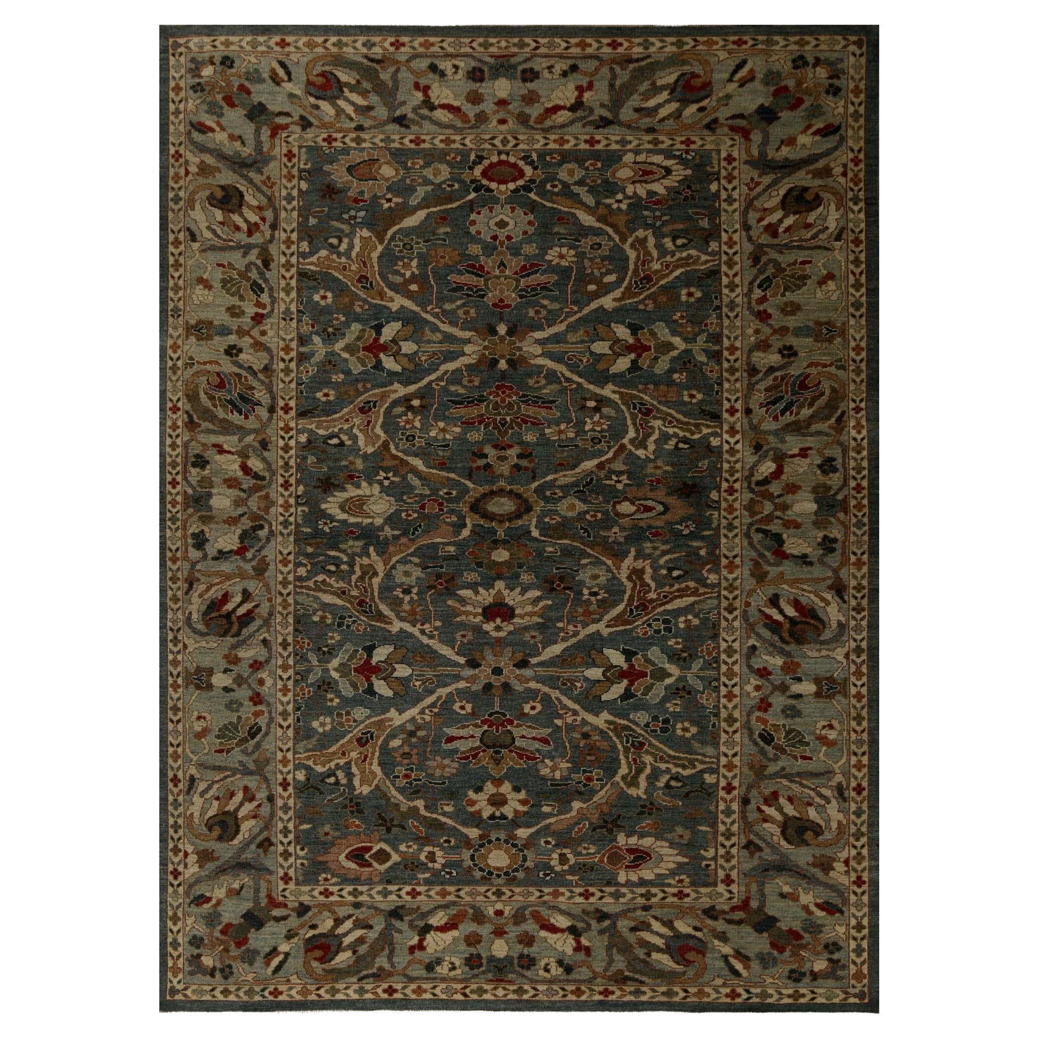 Sultanabad-Teppiche aus Afghanistan - Wolle in Grau mit Muster - 96212