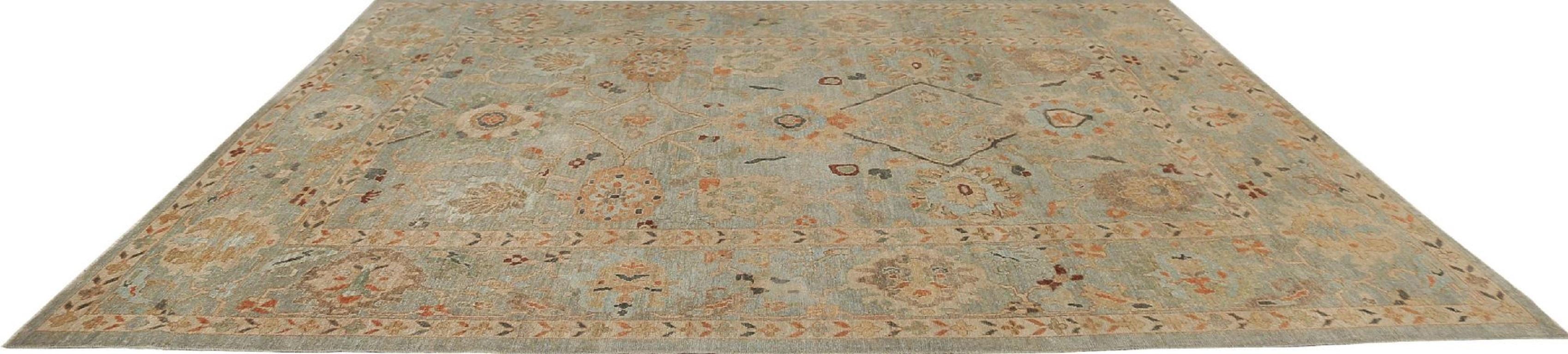 Tappeti per l'area Afghanistan Sultanabad Rugs - Greene & Greene Design - 95870 In condizioni ottime in vendita a Dallas, TX