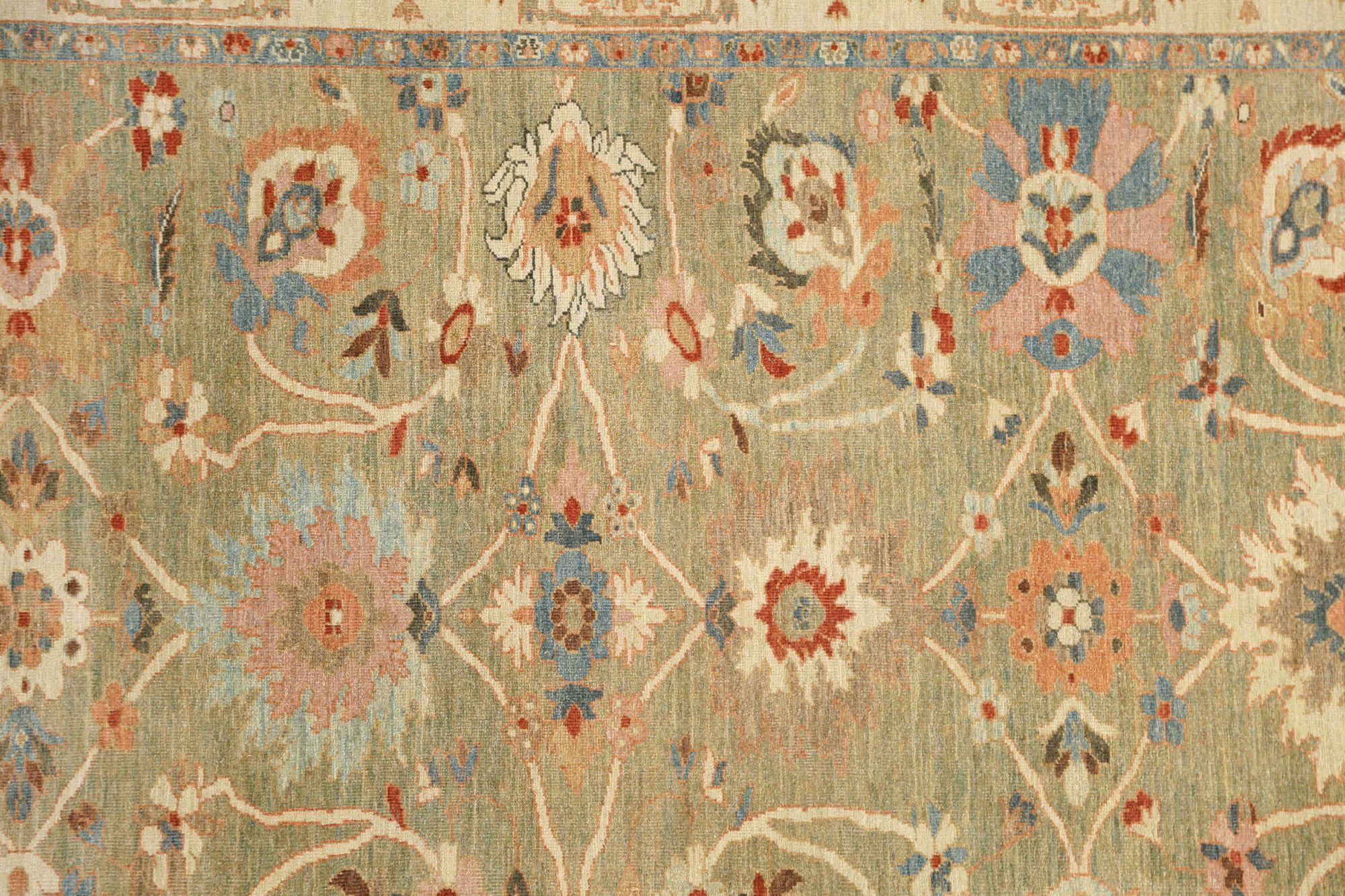 Tappeti per l'area Afghanistan Sultanabad Rugs - Greene & Greene Design - 95906 In condizioni ottime in vendita a Dallas, TX