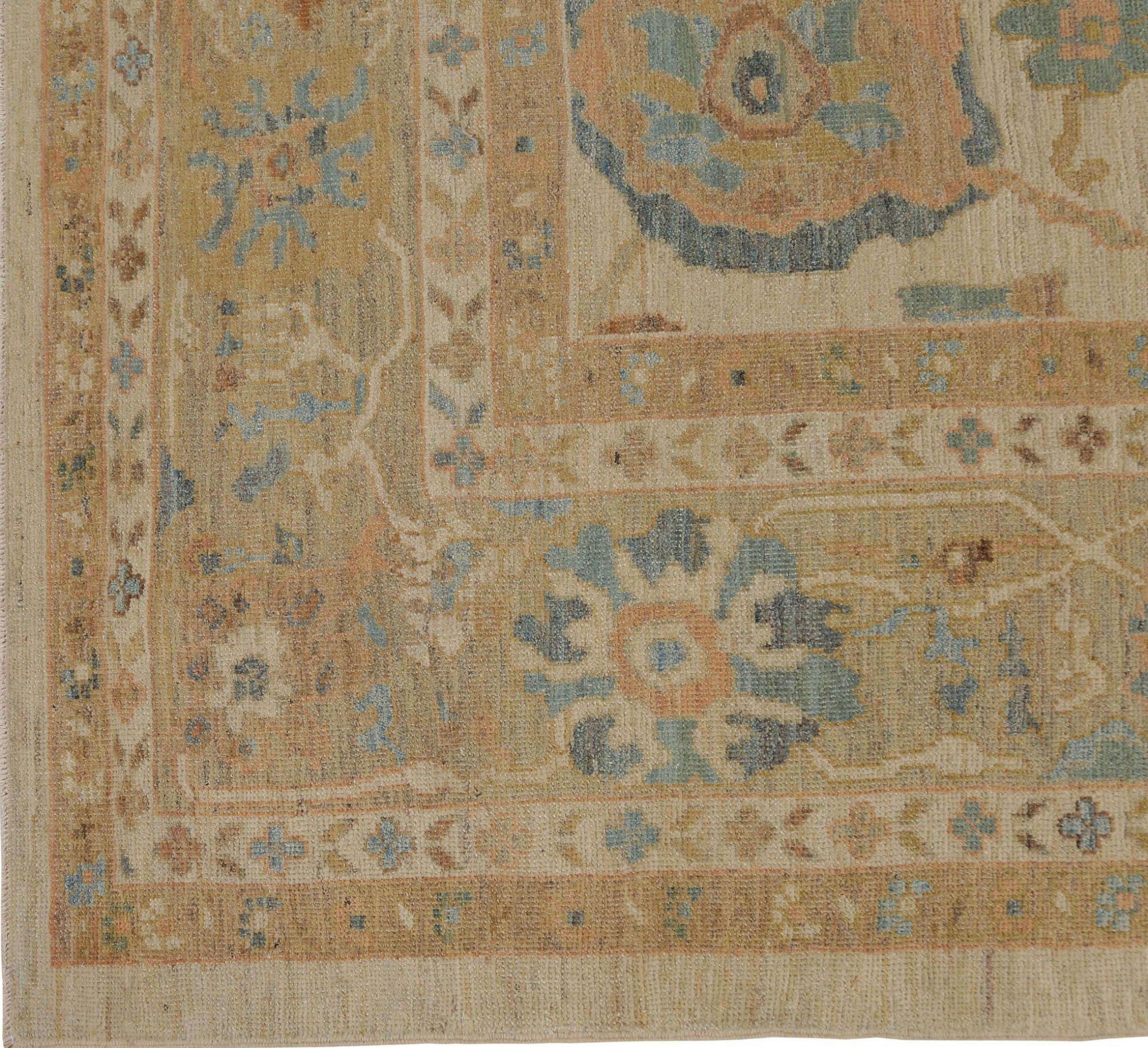 Discover the elegance of Afghanistan Sultanabad featuring Area Rugs in Circa 1990. Designed with Wool and Ivory, this exclusive design is perfect for enhancing your space.