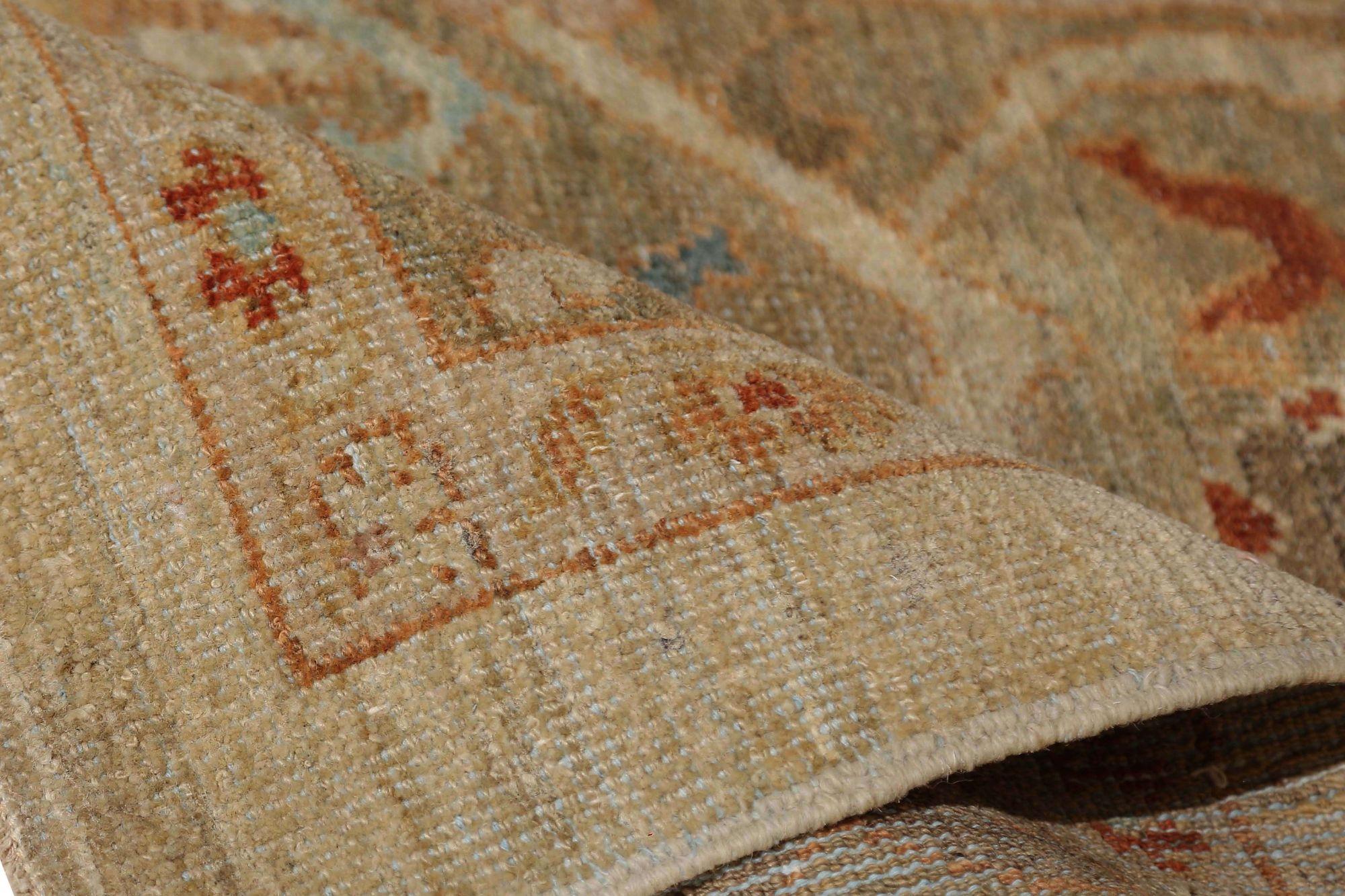 Afghanistan Sultanabad Teppiche - Wolle Elfenbein Design - 95859 (Stammeskunst) im Angebot