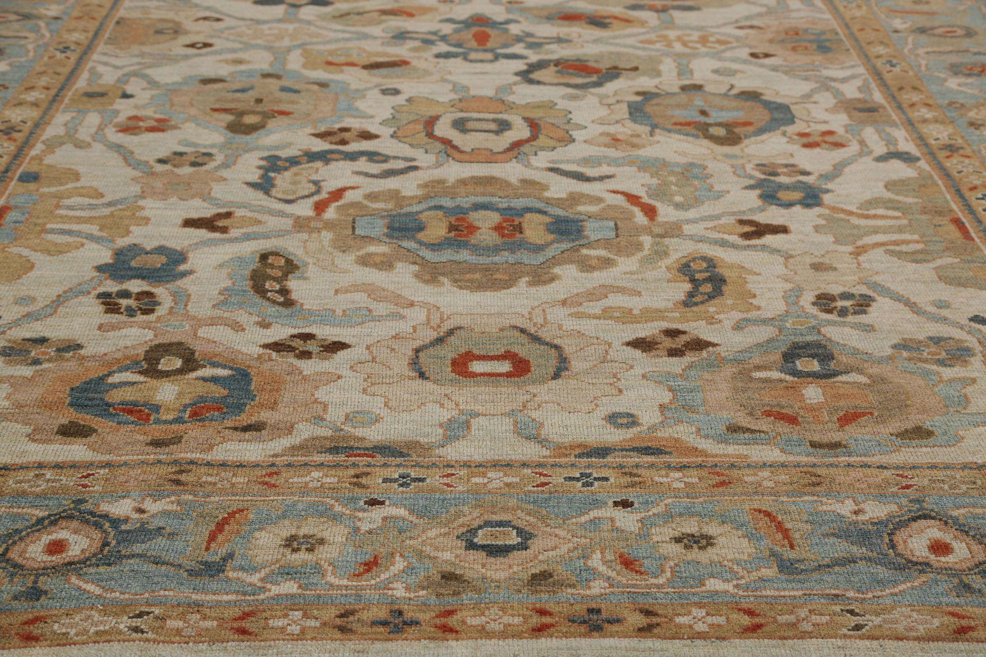 Afghanistan Sultanabad Bereich Teppiche - Wolle Elfenbein Design - 95966 (Stammeskunst) im Angebot