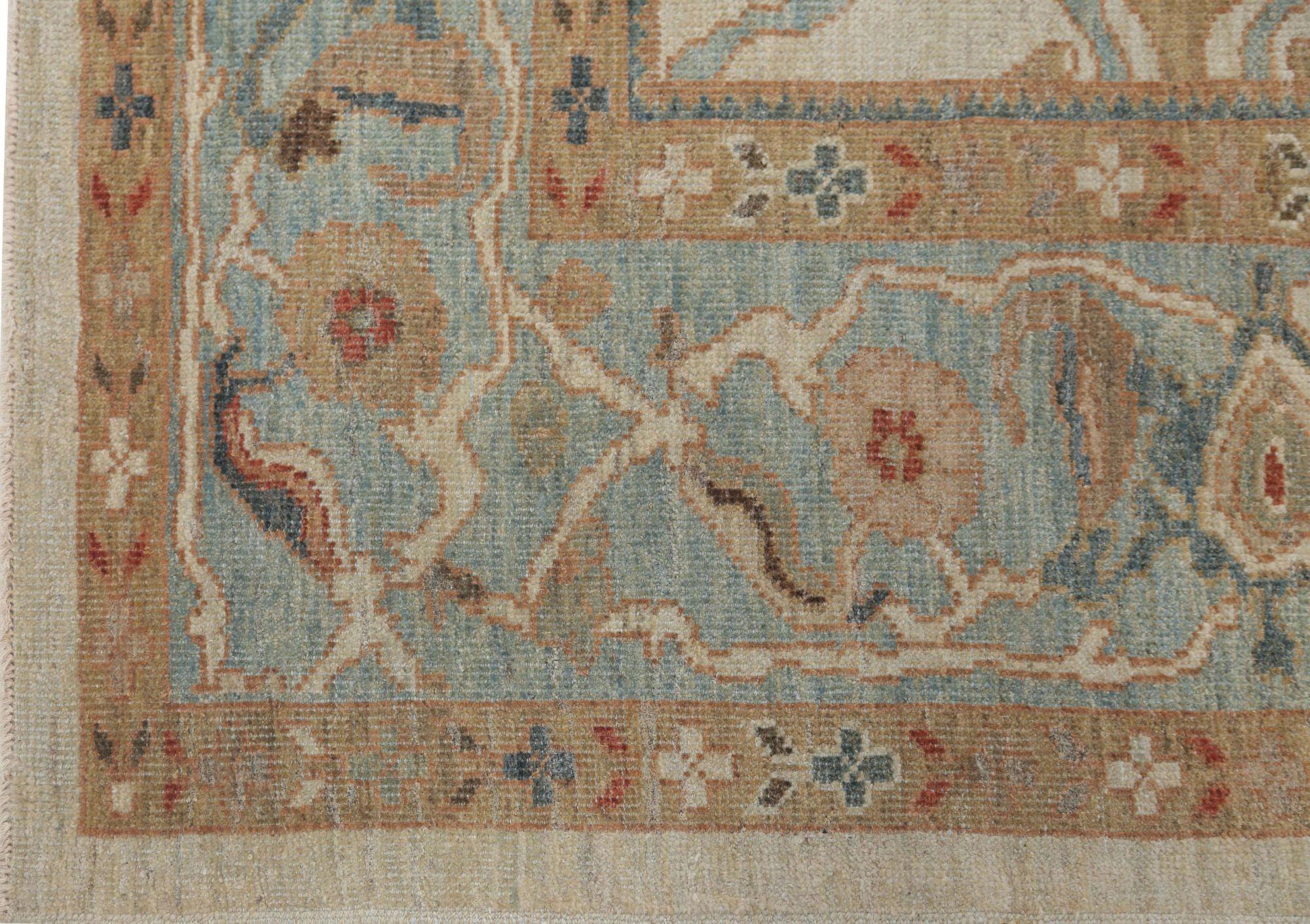 Entdecken Sie die Eleganz von Afghanistan Sultanabad mit Teppichen um 1990. Dieses exklusive Design aus Wolle und Elfenbein ist perfekt, um Ihren Raum zu verschönern.