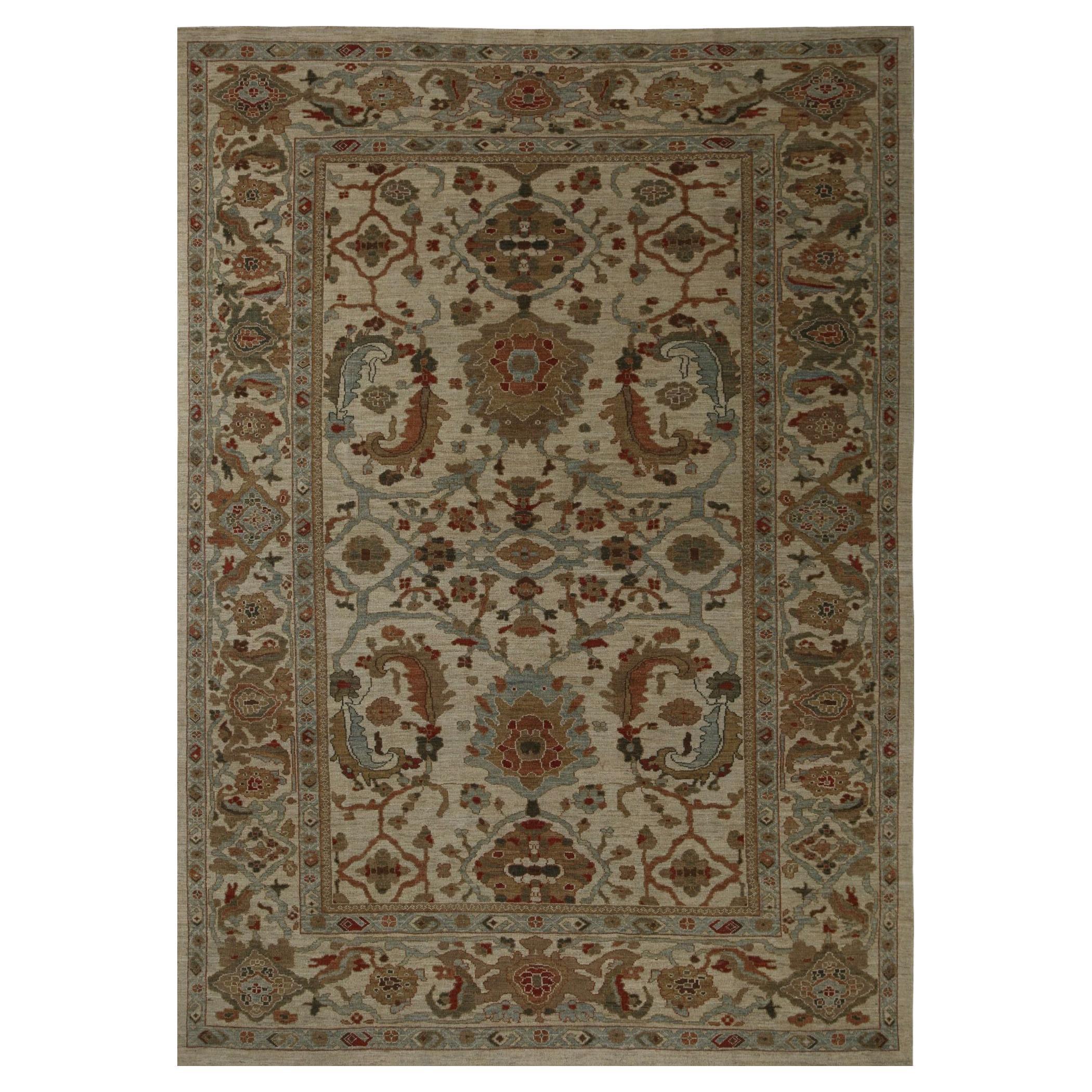 Afghanistan Sultanabad Area Rugs - Wolle Elfenbein Design - 96094