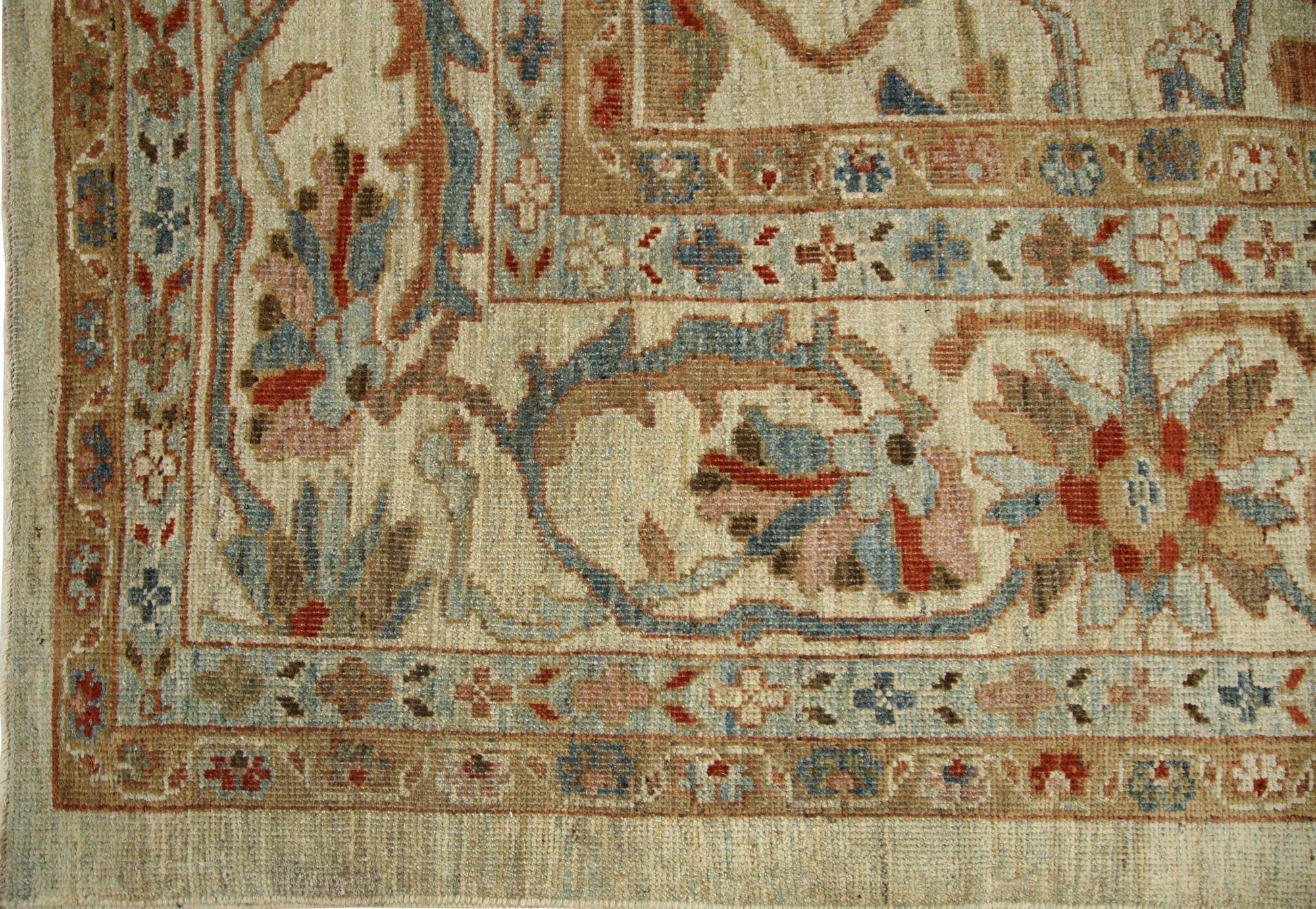 A Welcoming Embrace: The Timeless Charm of a Sultanabad Style Rug
Think of this beautiful area rug as a timeless piece of art that instantly makes a house feel like a home. It captures the celebrated spirit of the historic Persian Sultanabad design,