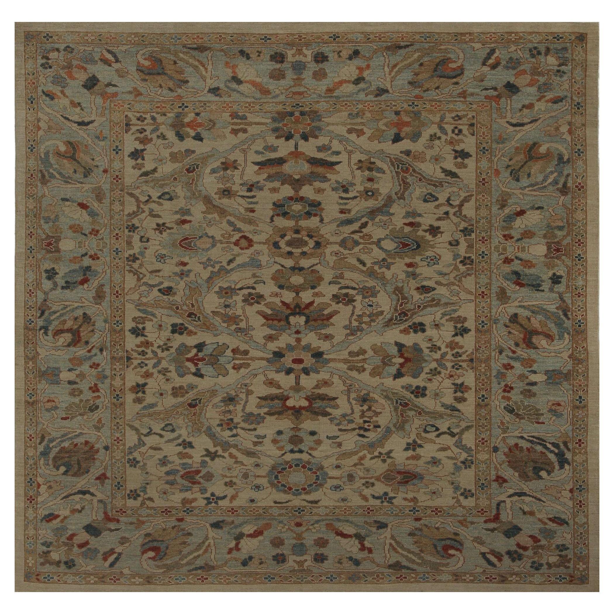 Afghanistan Sultanabad Area Rugs - Wolle Elfenbein Design - 96178