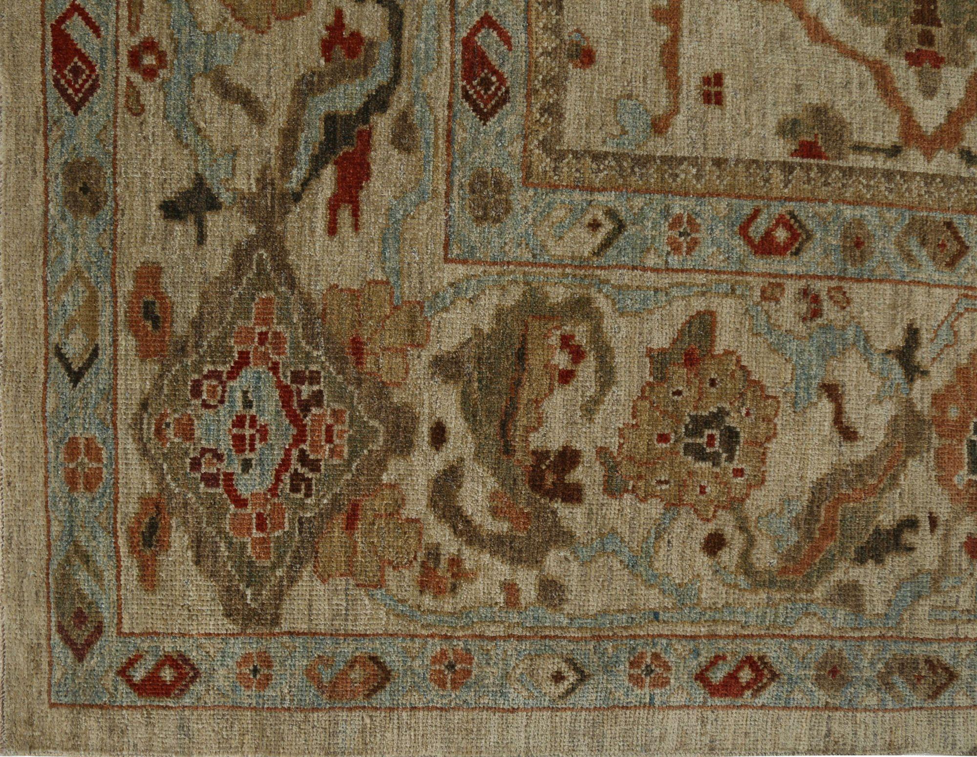 Discover the elegance of Afghanistan Sultanabad featuring Area Rugs in Circa 1990. Designed with Wool and Ivory, this exclusive design is perfect for enhancing your space.