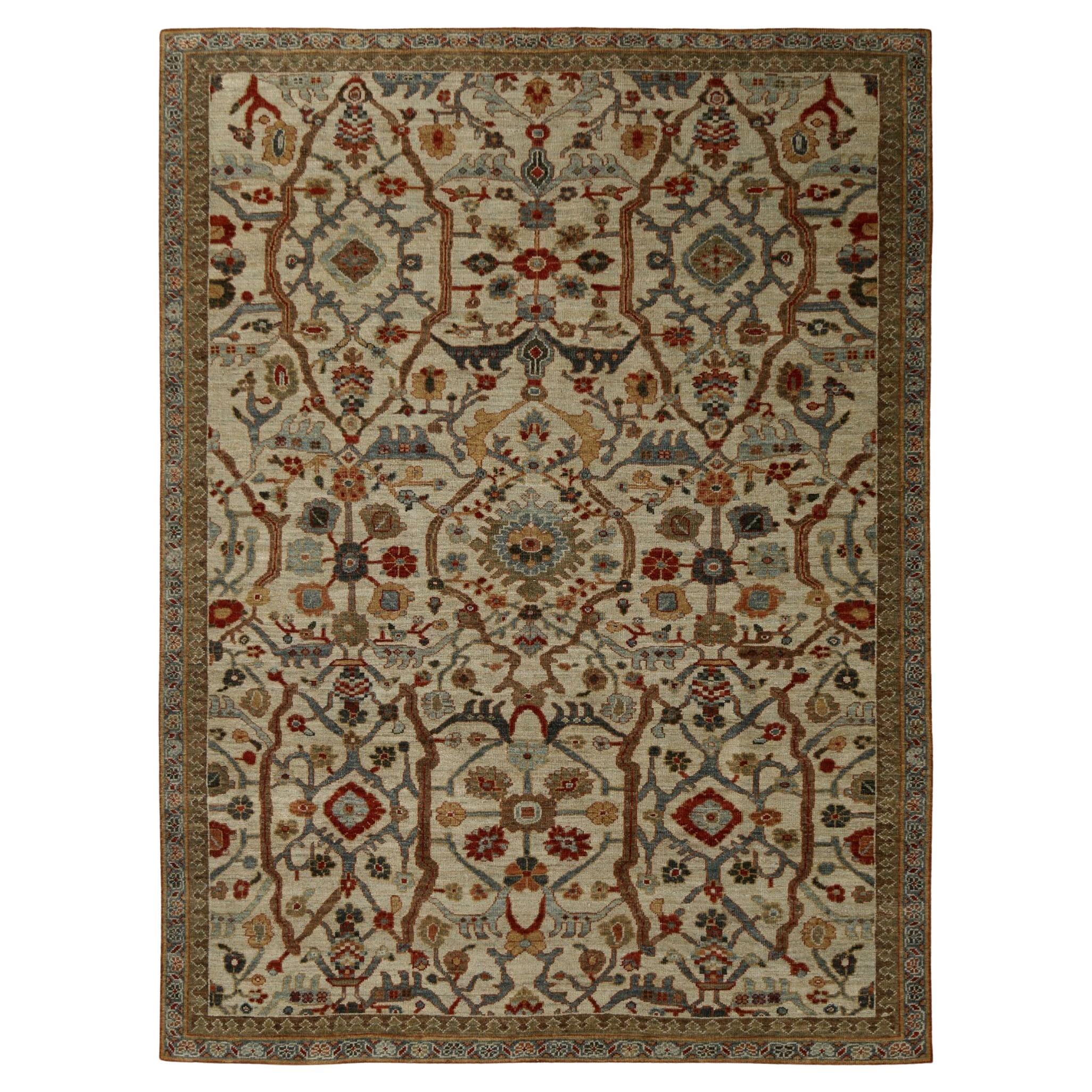 Afghanistan Sultanabad Area Rugs - Wolle Elfenbein Design - 96210