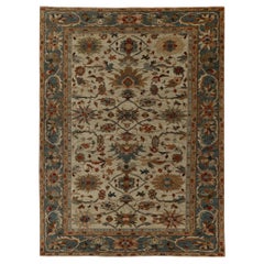 Tapis d'Afghanistan Sultanabad - Design en laine ivoire - 96213