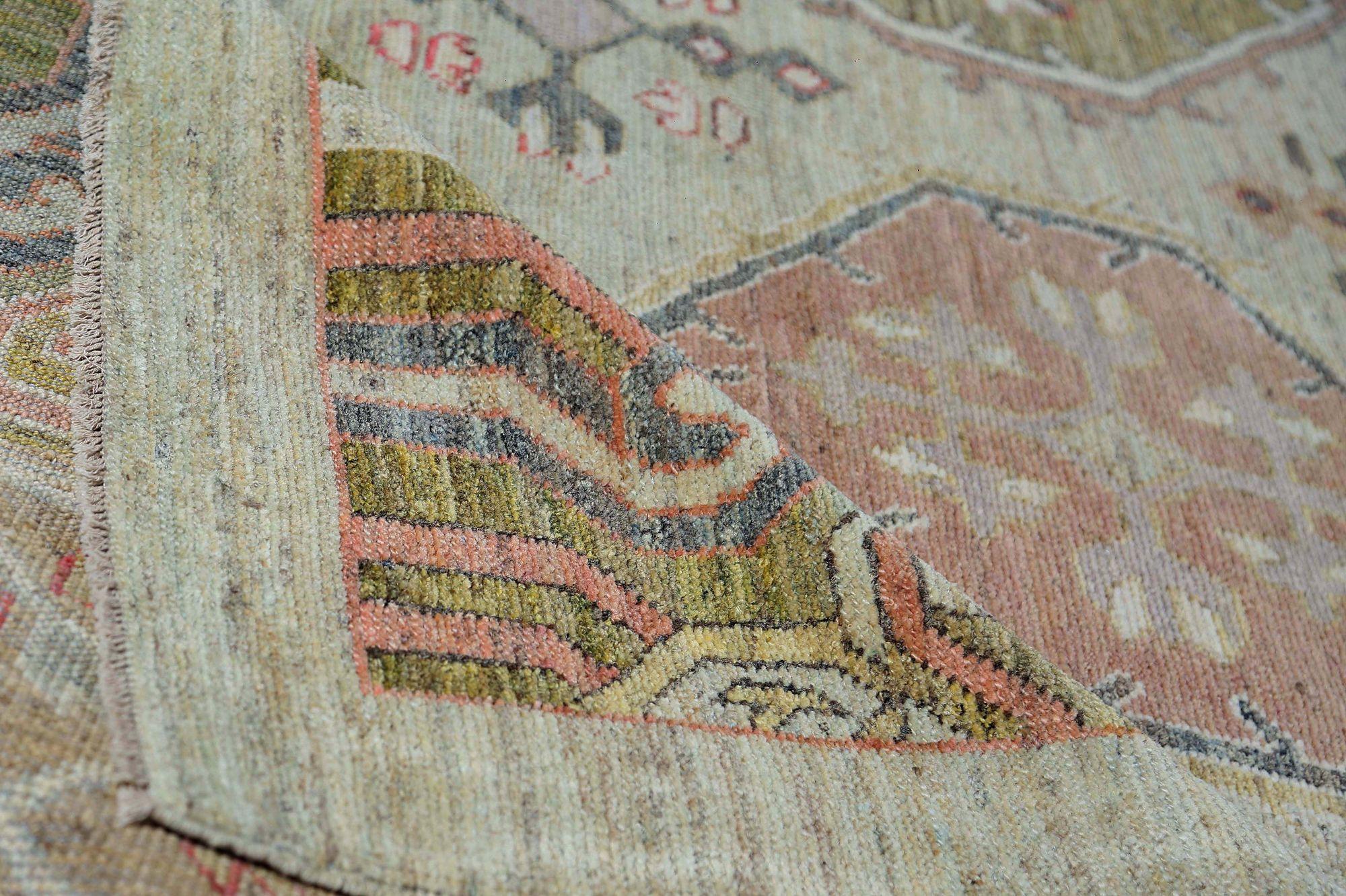 Afganistán Sultanabad Rugs - Lana Diseño Marfil - 97001 Tribal en venta
