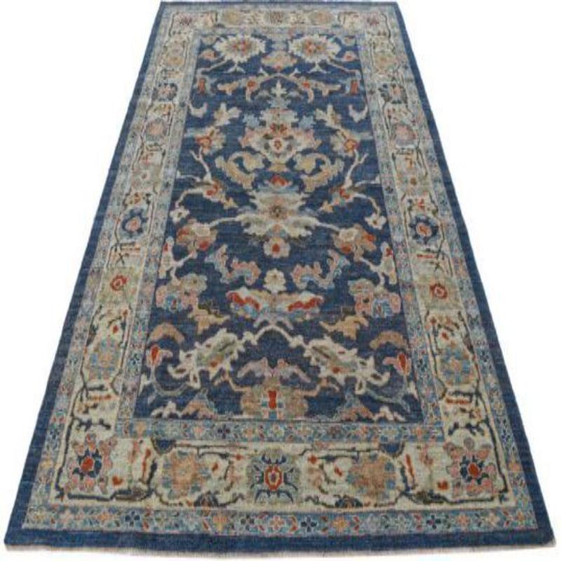 Descubre la elegancia de Afganistán con Sultanabad Rugs de Circa 1990. Diseñado con Lana y MarfilAzul claroRosa, este diseño exclusivo es perfecto para realzar tu espacio.