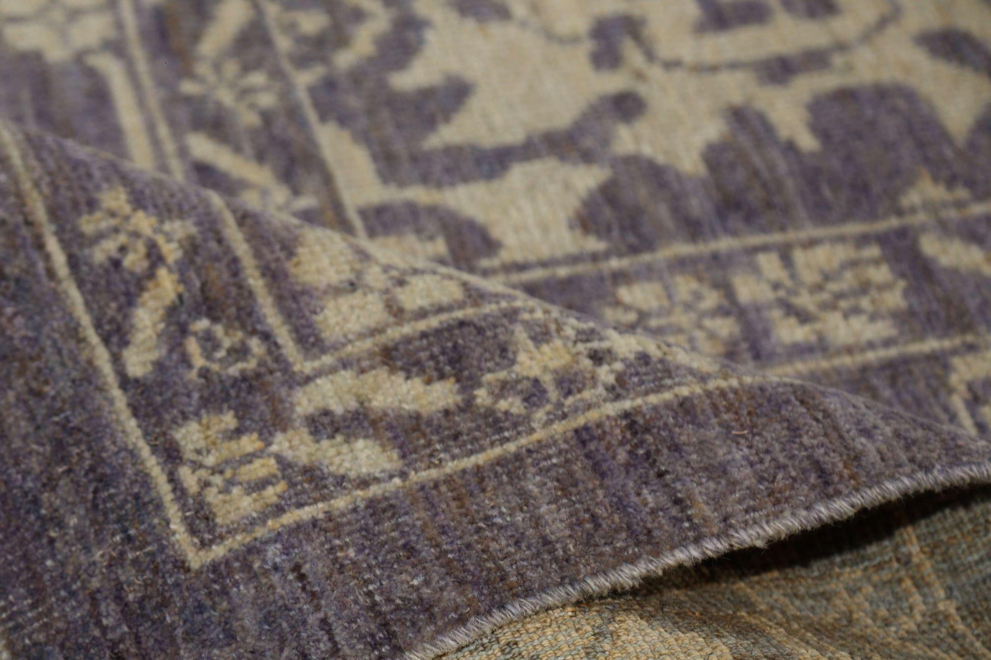 Sultanabad-Teppiche aus Wolle mit elfenbeinfarbenem Reversdesign aus Afghanistan Sultanabad - 96135 (Afghanisch) im Angebot