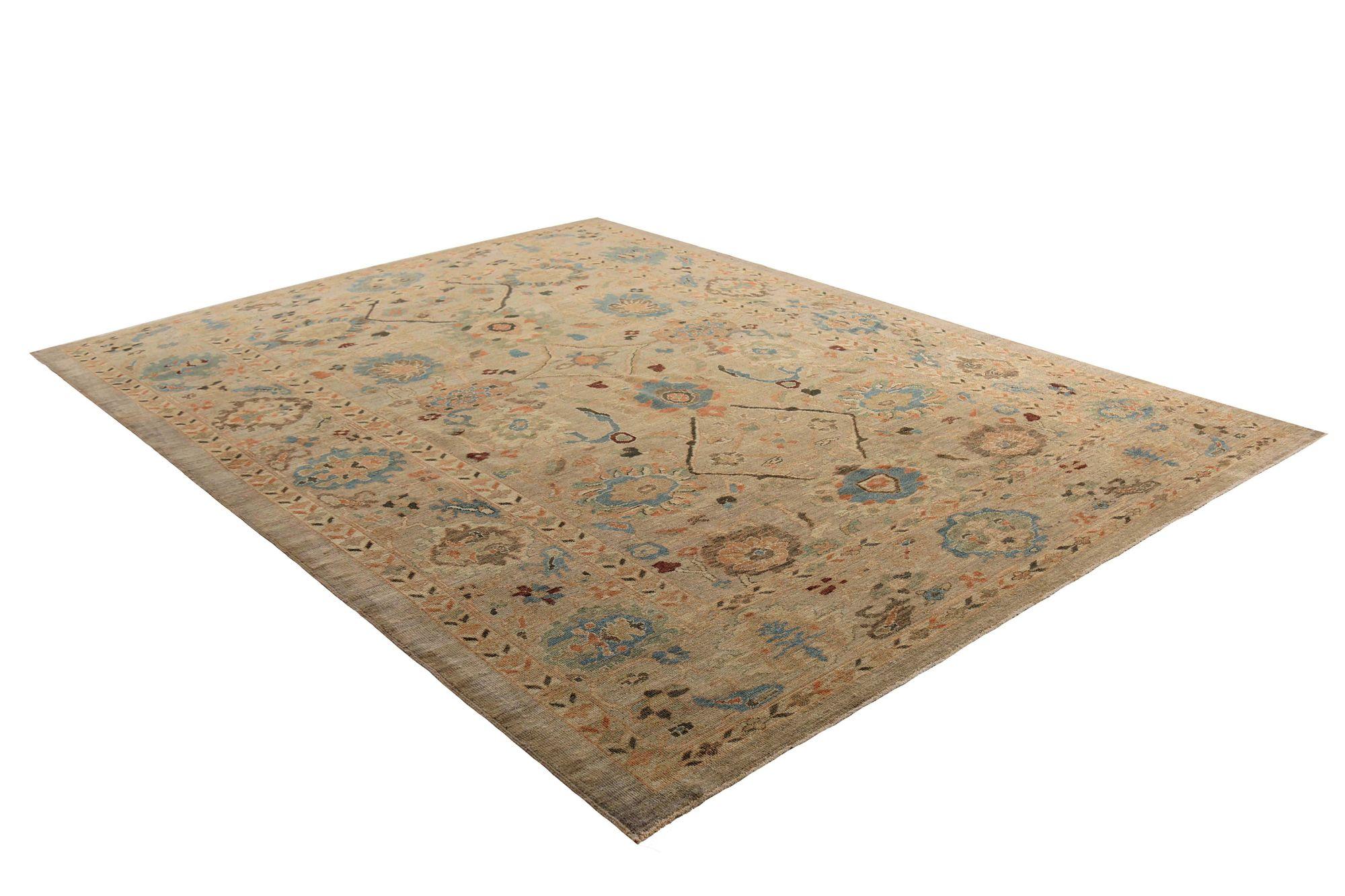 Discover the elegance of Afghanistan Sultanabad featuring Area Rugs in Circa 1990. Designed with Wool and IvoryTaupe, this exclusive design is perfect for enhancing your space.