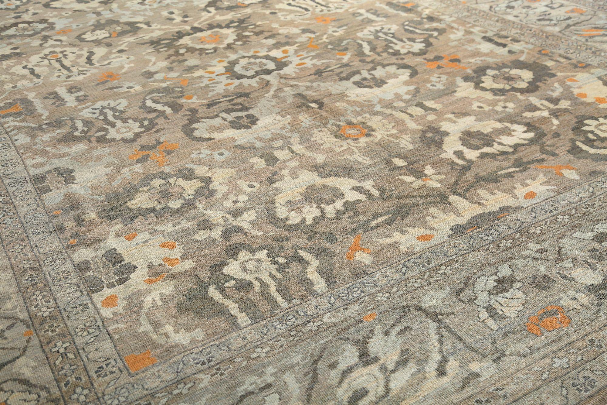 Discover the elegance of Afghanistan Sultanabad featuring Over Size Rug in Circa 1990. Designed with Wool and BrownOrange, this exclusive design is perfect for enhancing your space.