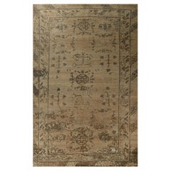 Afghanistan Sultanabad Over Size Rug - Wool Brown Taupe - 96198