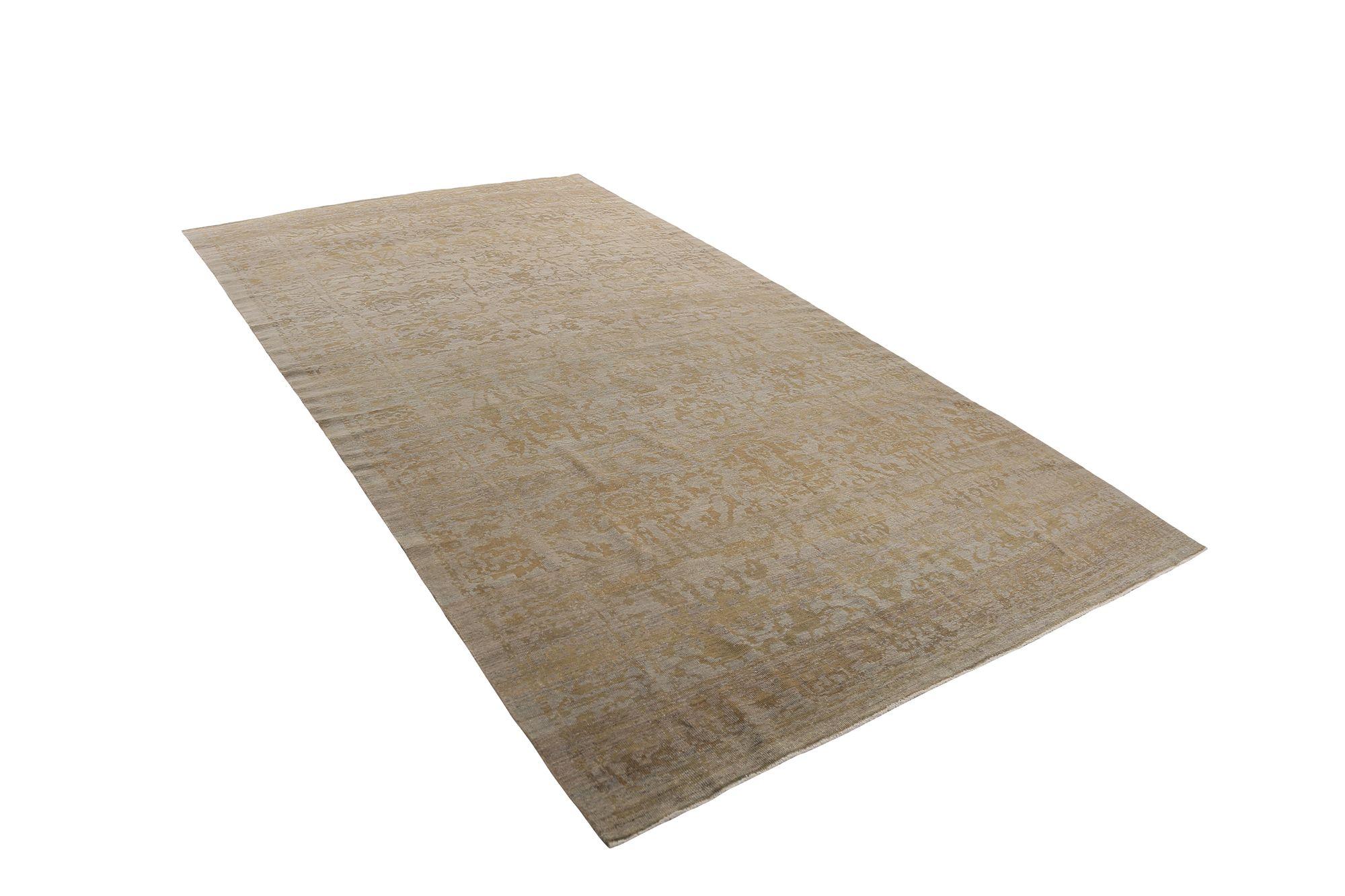 Afghanistan Sultanabad Over Size Teppich - Wolle Brown Taupe - 97317 (Stammeskunst) im Angebot