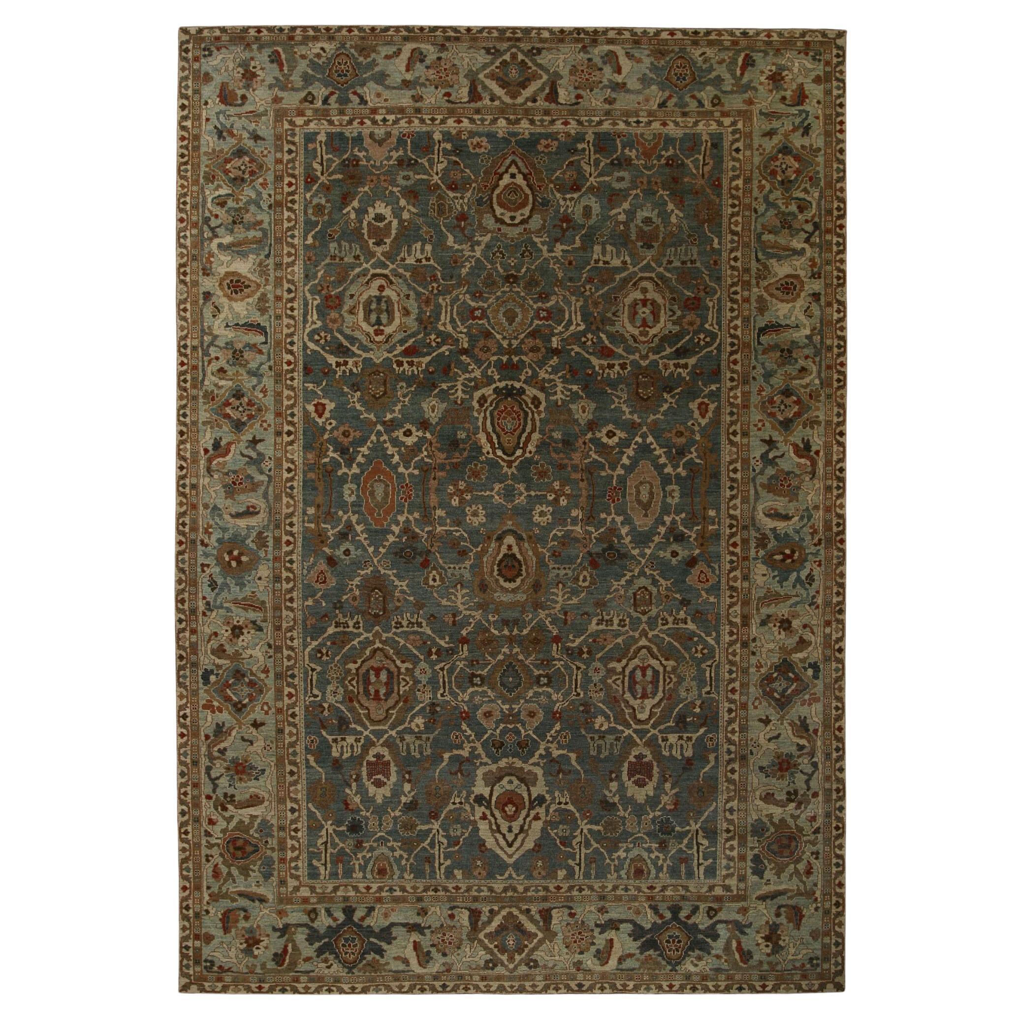Afghanistan Sultanabad Over Size Rug - Wool Gray Design - 96095