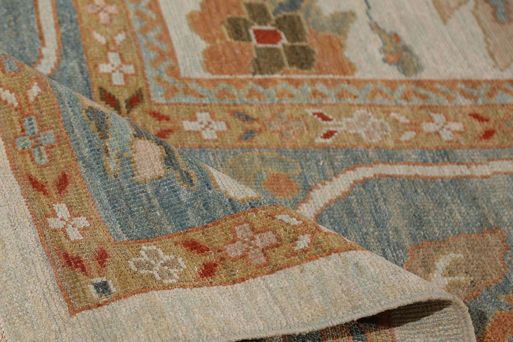 Afghanistan Sultanabad Over Size Teppich - Wolle Elfenbein Design - 95863 (Afghanisch) im Angebot