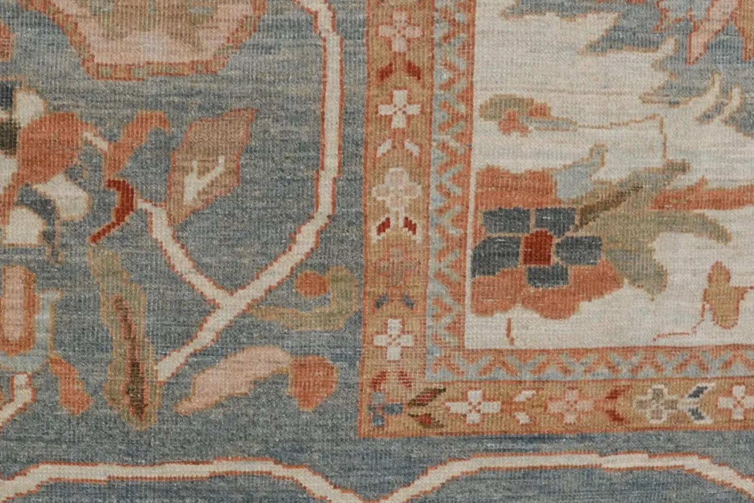 Alfombra Afganistán Sultanabad Rugs - Lana Diseño Marfil - 95863 siglo XX en venta