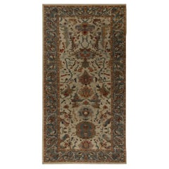 Tapis Sultanabad surdimensionné en laine ivoire - 96164