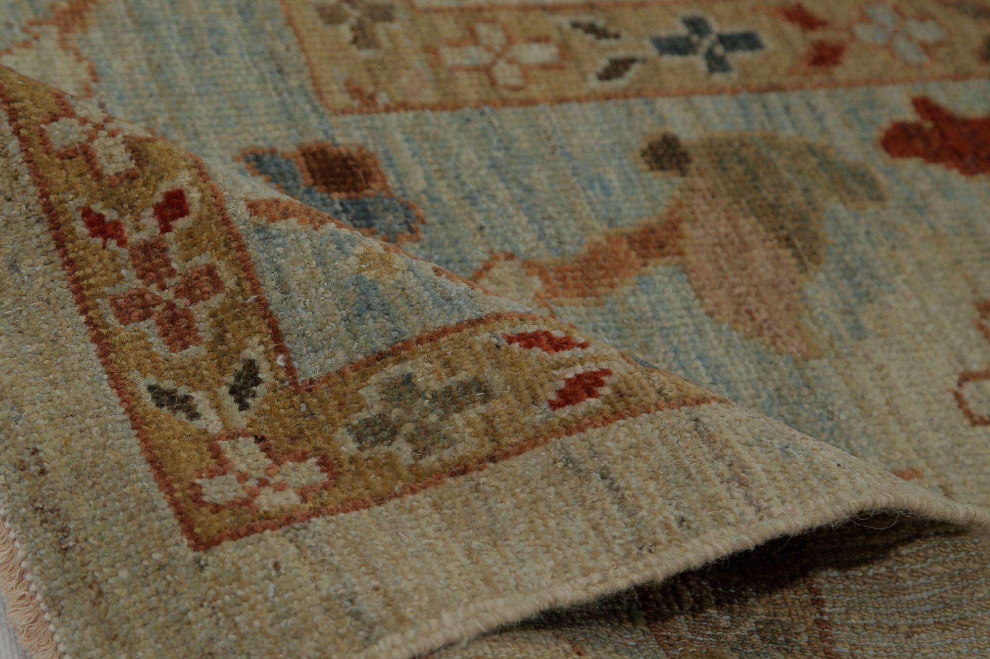 Afghanistan Sultanabad Over Size Teppich - Wolle Elfenbein Design - 96179 (Afghanisch) im Angebot