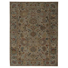 Afghanistan Sultanabad Over Size Teppich - Wolle Elfenbein Design - 96179
