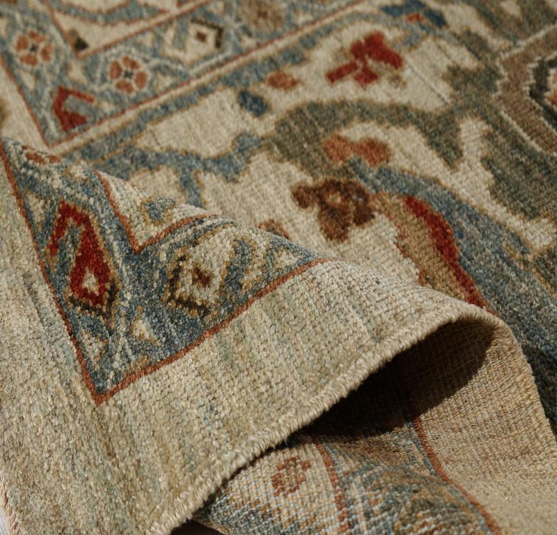 Afghanistan Sultanabad Over Size Teppich - Wolle Elfenbein Design - 96214 (Afghanisch) im Angebot