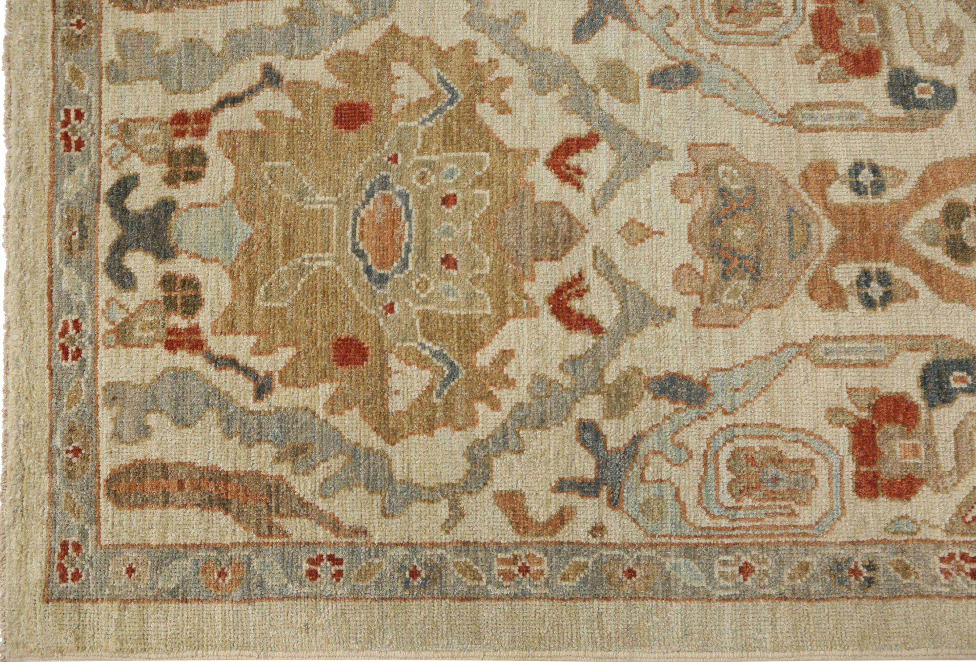 Discover the elegance of Afghanistan Sultanabad featuring Runner Rug in Circa 1990. Designed with Wool and Ivory, this exclusive design is perfect for enhancing your space.