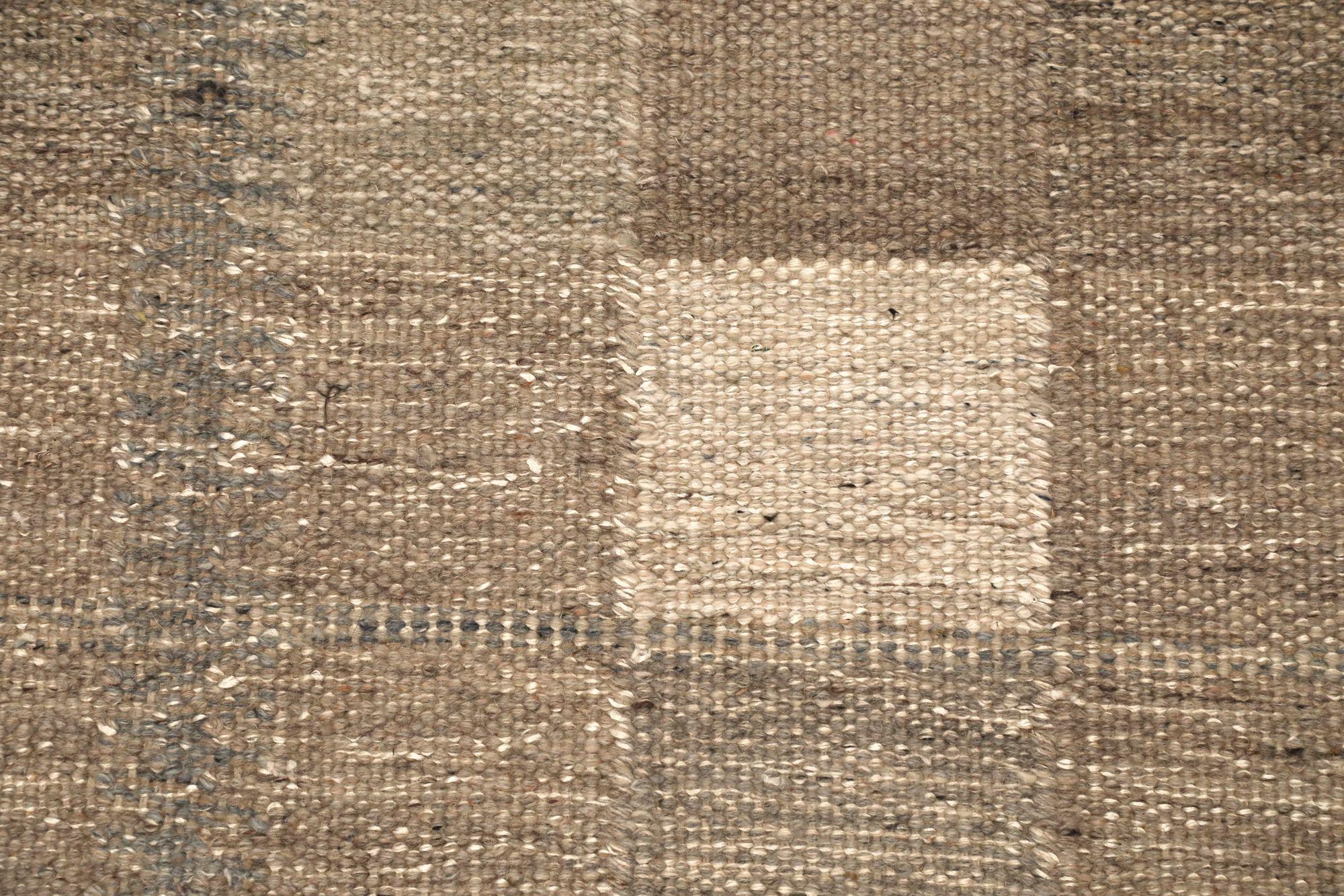 Tappeti per l'area Afghanistan Swedish Collection - Design Marrone Lana - 97354 In condizioni ottime in vendita a Dallas, TX