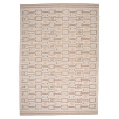 Afghanistan Swedish Collection Teppiche - Wolle Brown Taupe - 97346