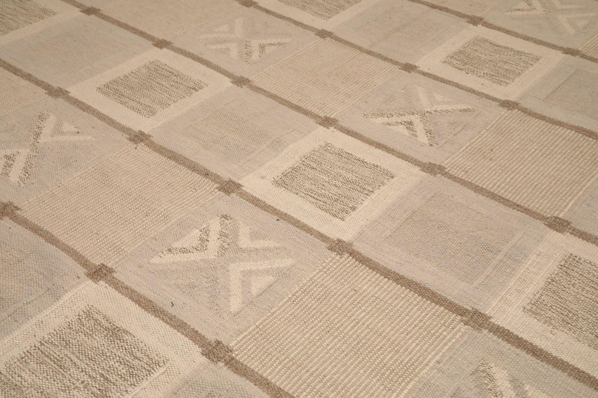 Afganistán Colección Sueca Alfombras - Lana Diseño Marfil - 97341 Tribal en venta