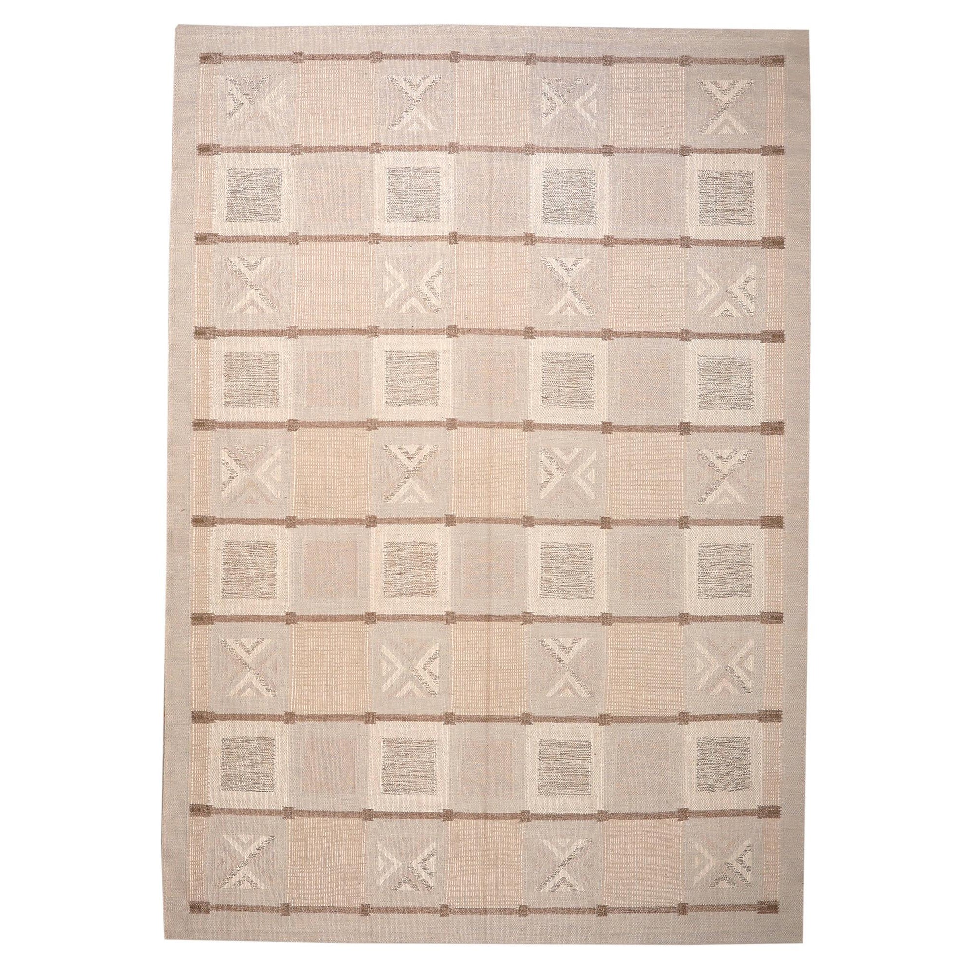Tappeti per l'area Afghanistan Swedish Collection - Design in lana e avorio - 97341