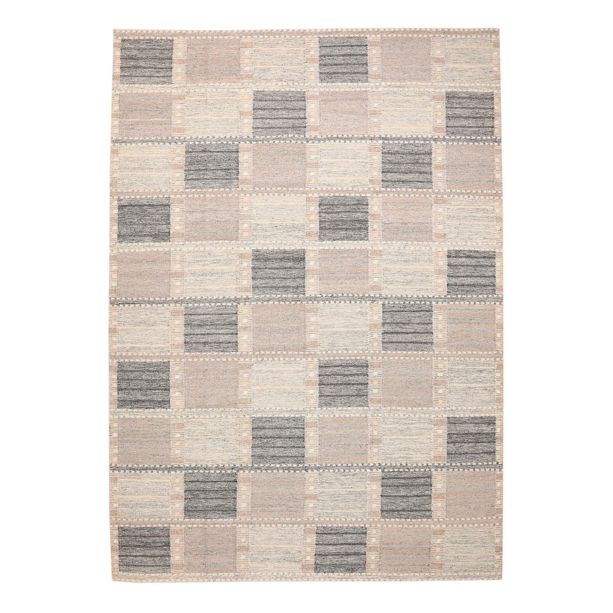 Tappeti per l'area Afghanistan Swedish Collection - Design in lana e avorio - 97358