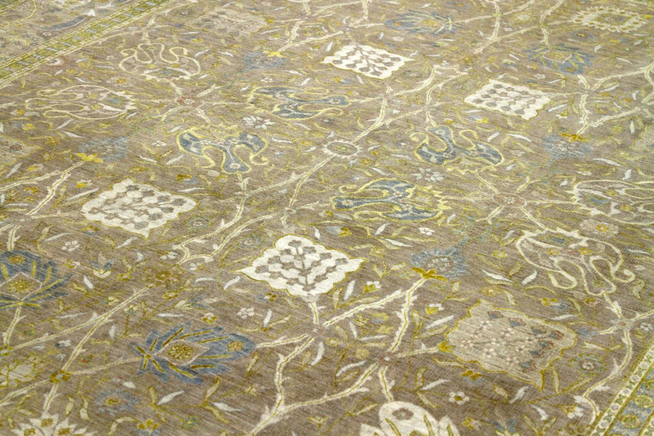 Discover the elegance of Afghanistan Tabriz featuring Area Rugs in Circa 1990. Designed with meticulous attention to detail, this exclusive design is perfect for enhancing your space.