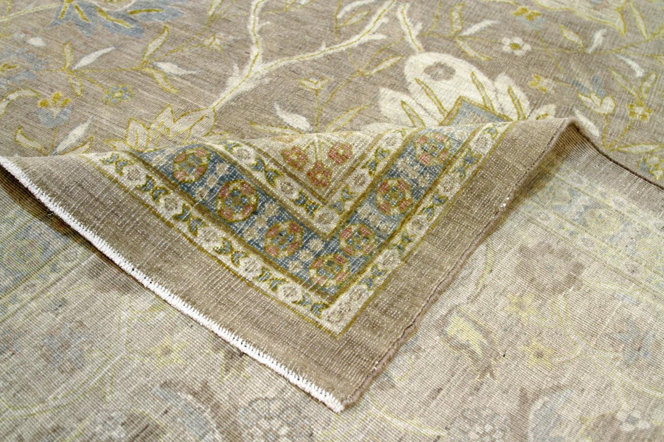 Tribal Afghanistan Tabriz Area Rugs Circa 1990 - 69296 For Sale